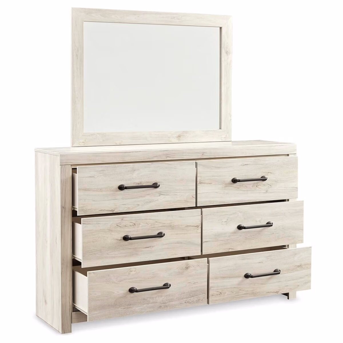 Cambeck Queen Panel Bed with Storage, Dresser, Mirror, Chest and 2 Nightstands - Image 5
