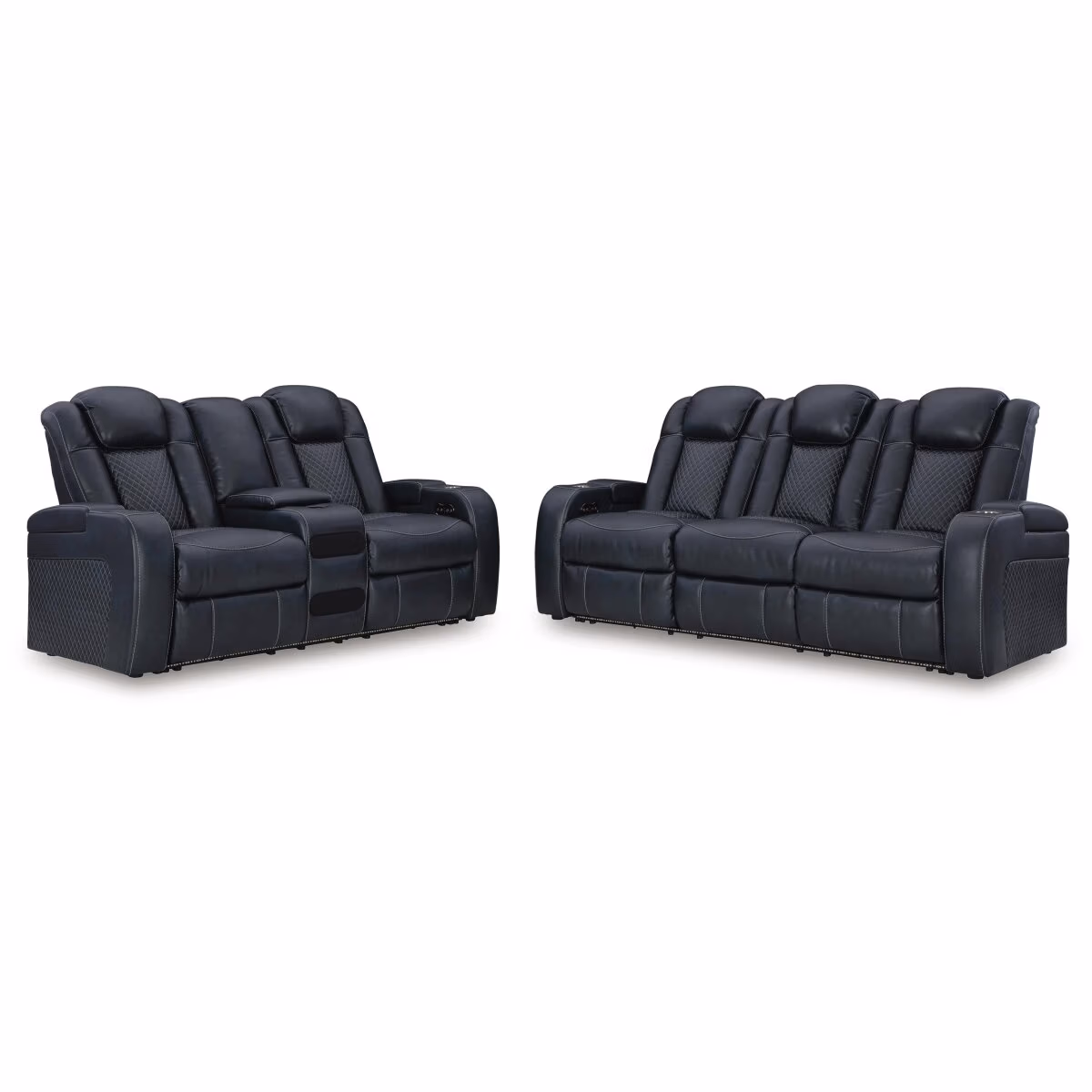 Fyne-Dyme Power Reclining Sofa and Loveseat - Image 3