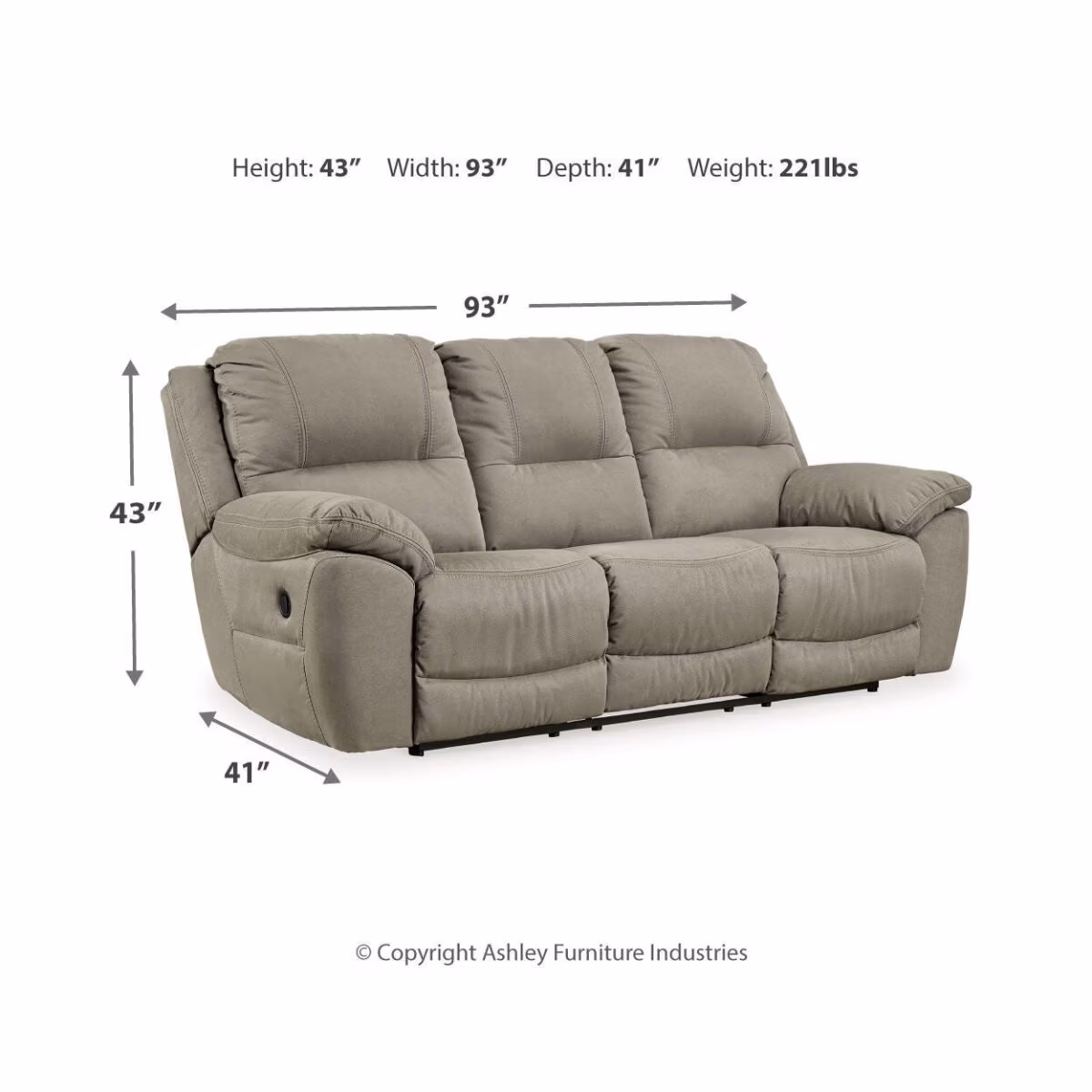 Next-Gen Gaucho Reclining Sofa - Image 9