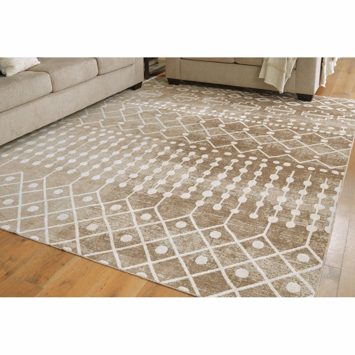 Bunchly 7'10" x 10'3" Washable Rug - Image 3