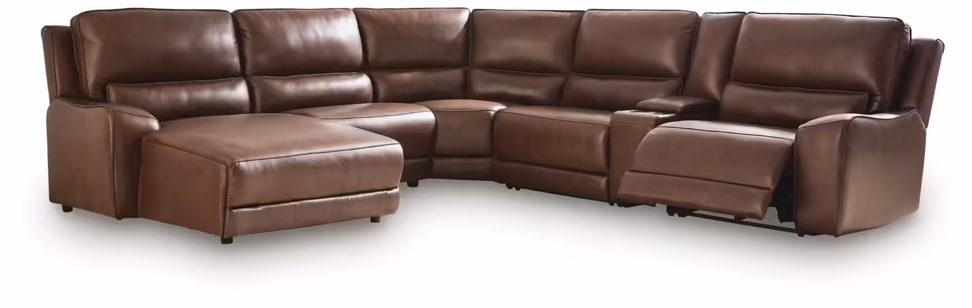 DeepWakes 6-Piece Power Reclining Sectional with Chaise