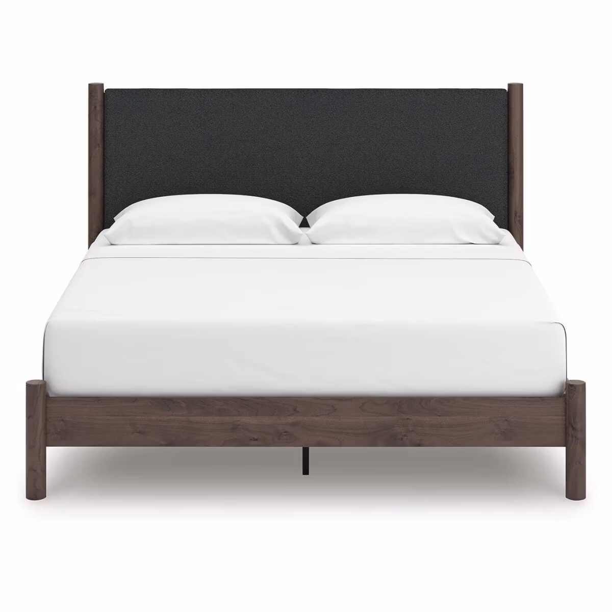 Pamytta King Upholstered Panel Platform Bed - Image 4
