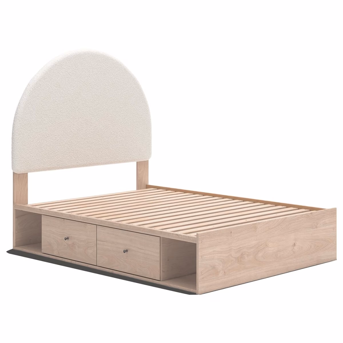 Arloster Full Upholstered Panel Bed with Storage - Image 5