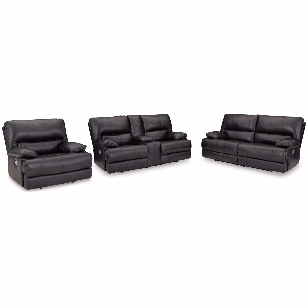 Mountainous Power Reclining Sofa, Loveseat and Recliner - Image 3