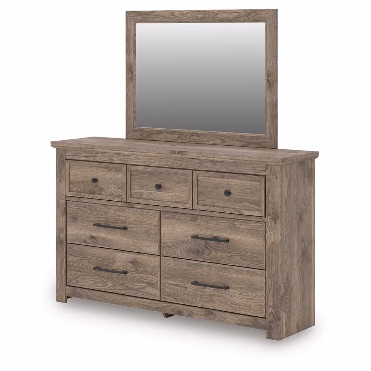 Rusticott Dresser and Mirror - Image 5