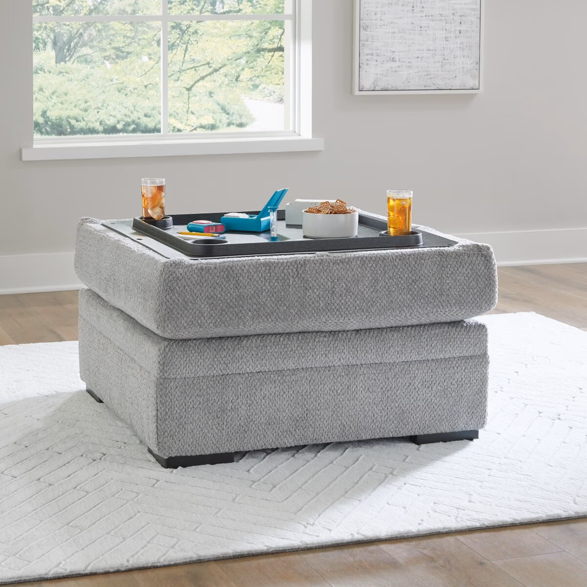 Casselbury Ottoman With Storage - Image 8