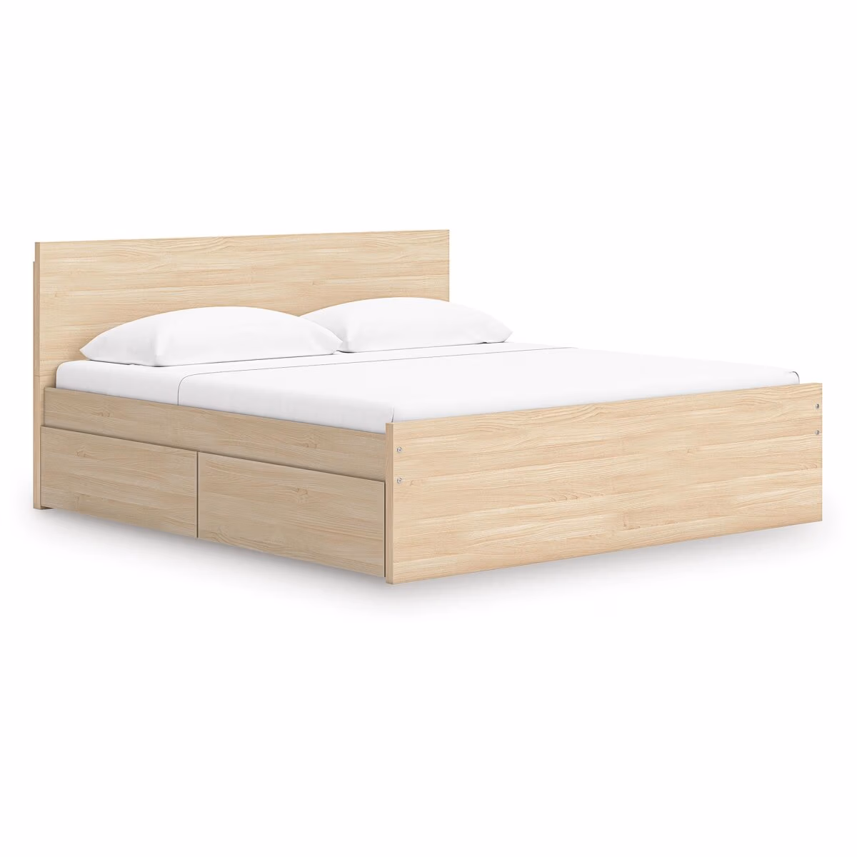 Onita Queen Panel Platform Bed with 2 Side Storage - Image 2