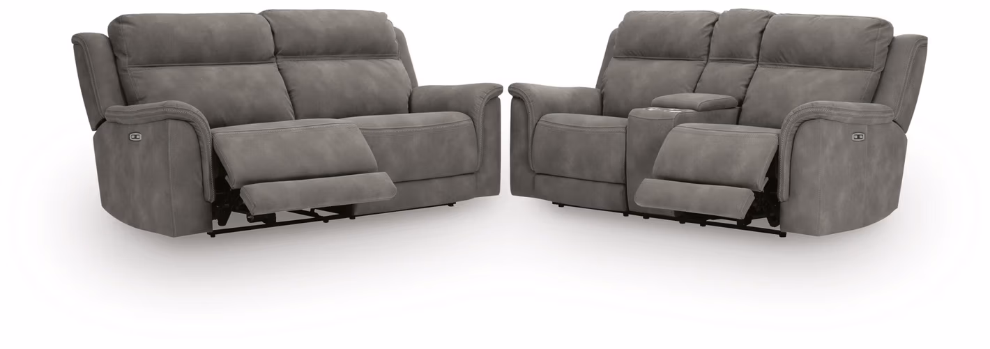 Next-Gen Durapella Power Reclining Sofa and Loveseat - Image 3