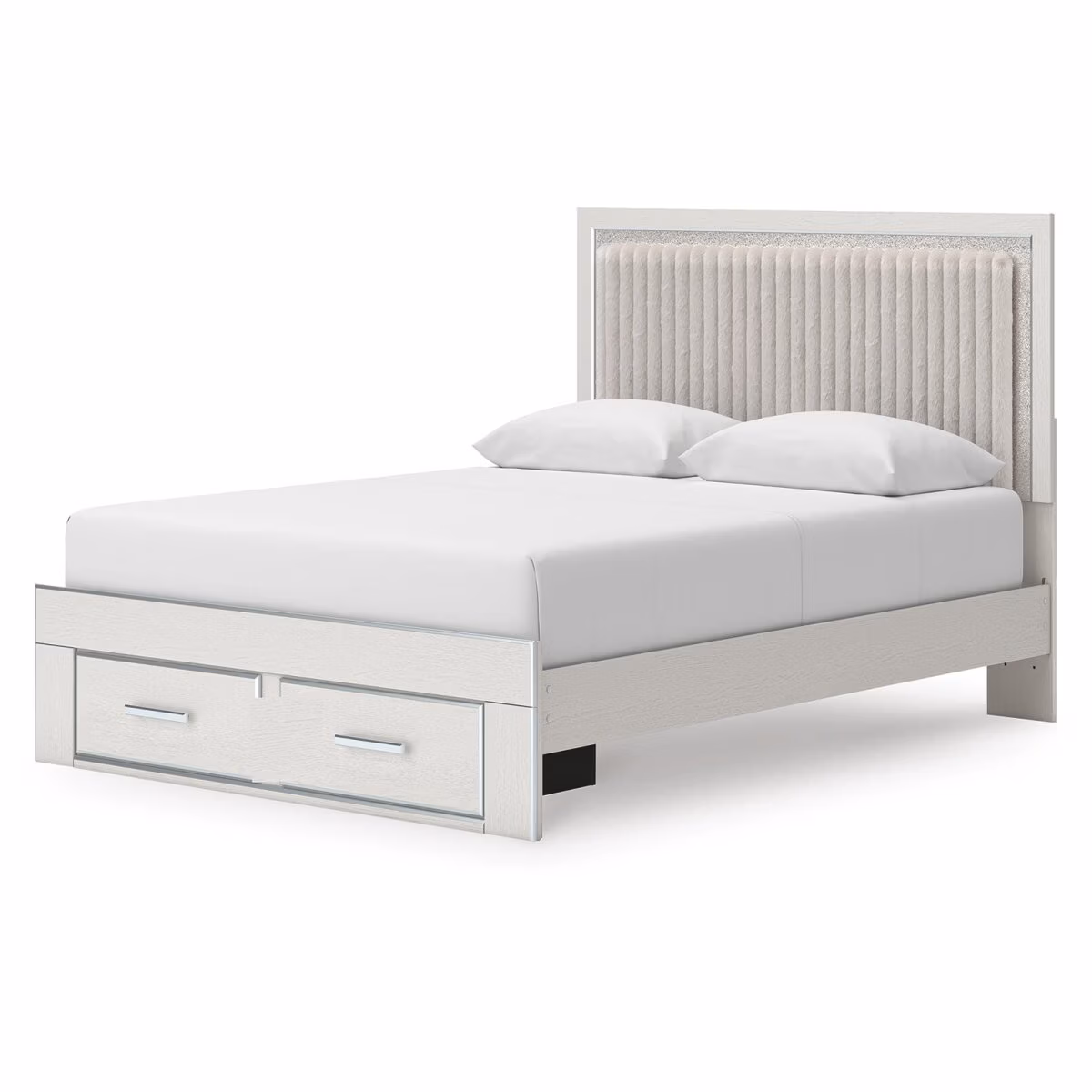 Zuraleus Queen Upholstered Panel Platform Storage Bed - Image 6