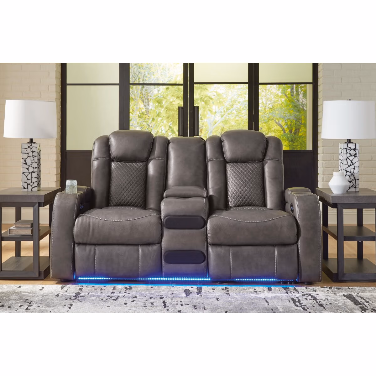 Fyne-Dyme Power Reclining Sofa, Loveseat and Recliner - Image 22
