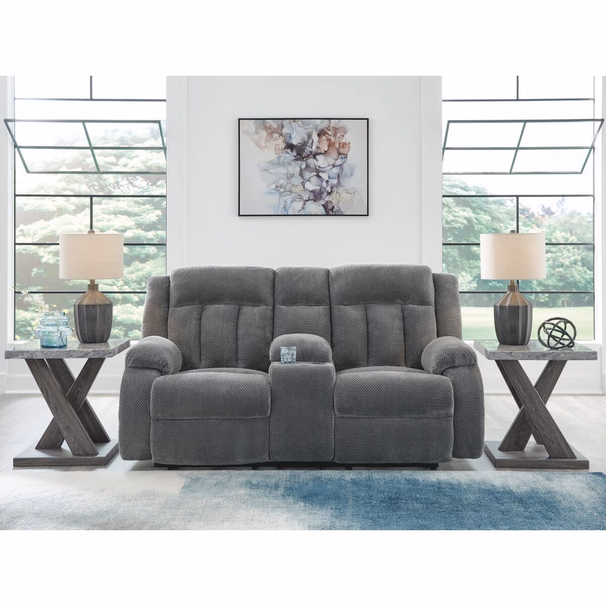 Observation Power Reclining Loveseat with Console - Image 3