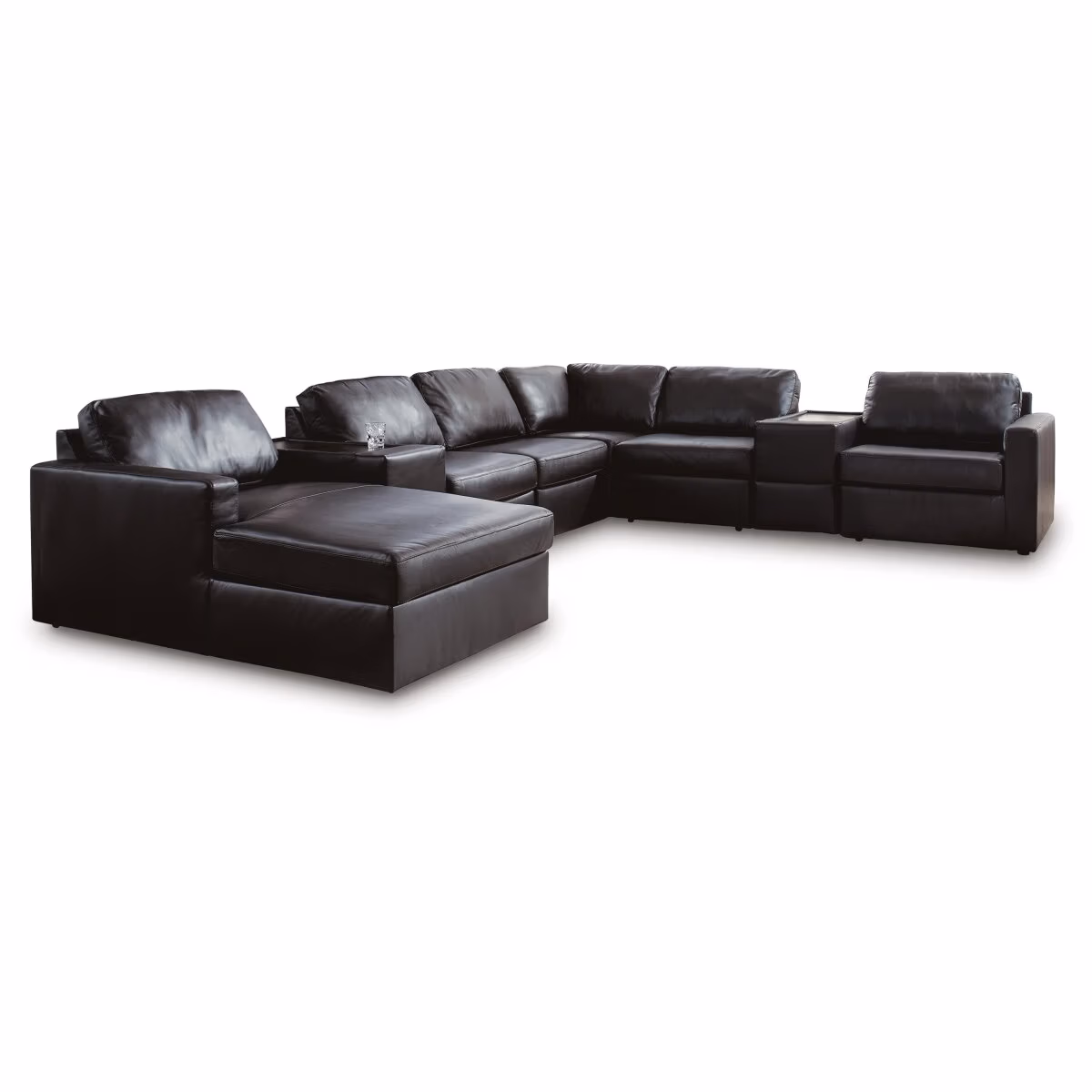 Modmax II 8-Piece Sectional with Chaise and Storage Consoles - Image 2