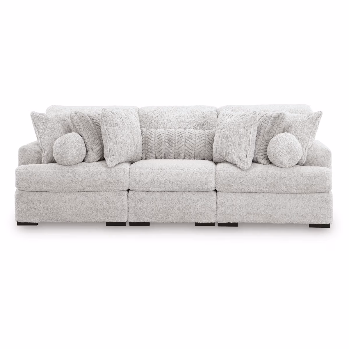 Cuddle Plush 3-Piece Sectional - Image 2