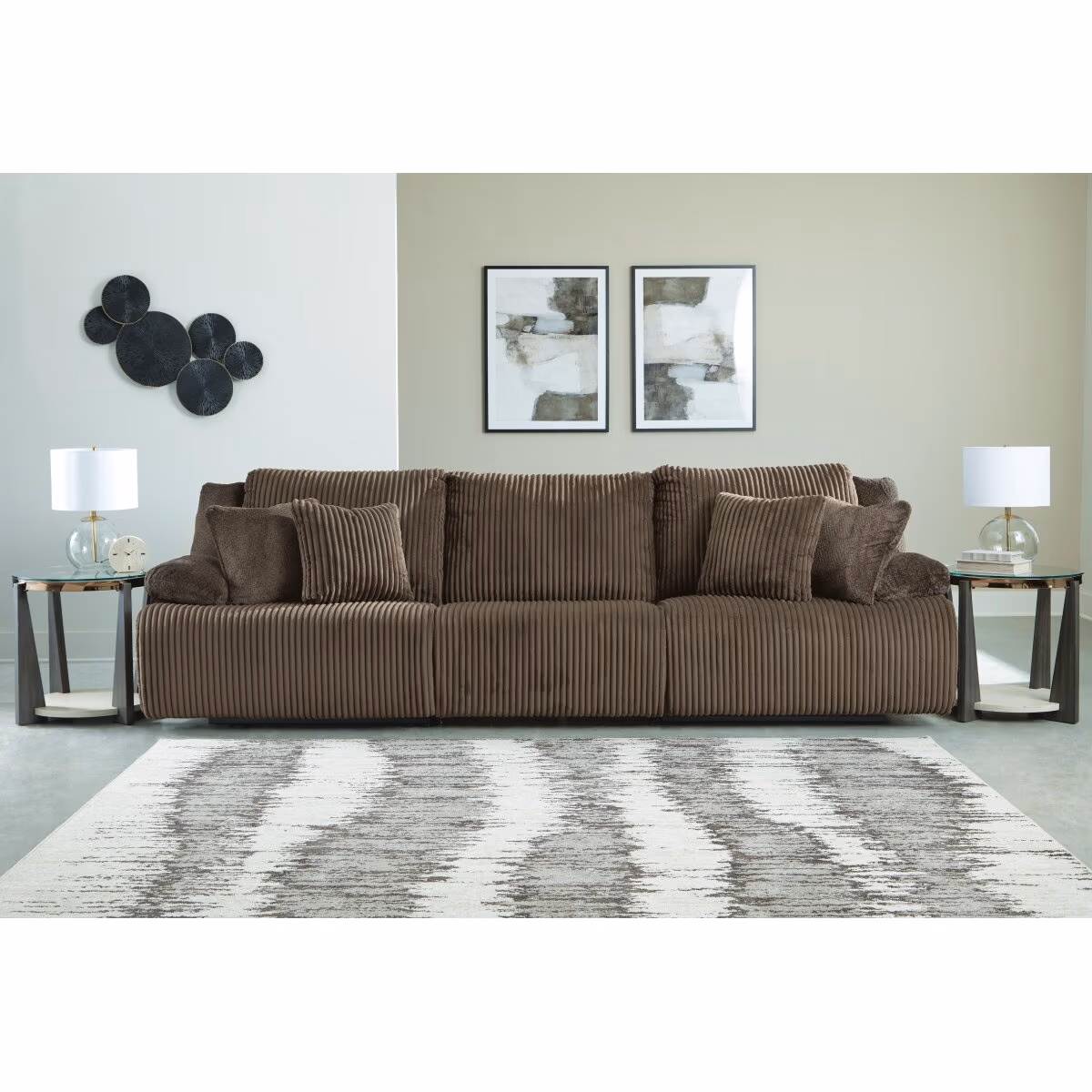 Top Tier 3-Piece Reclining Sectional Sofa - Image 3