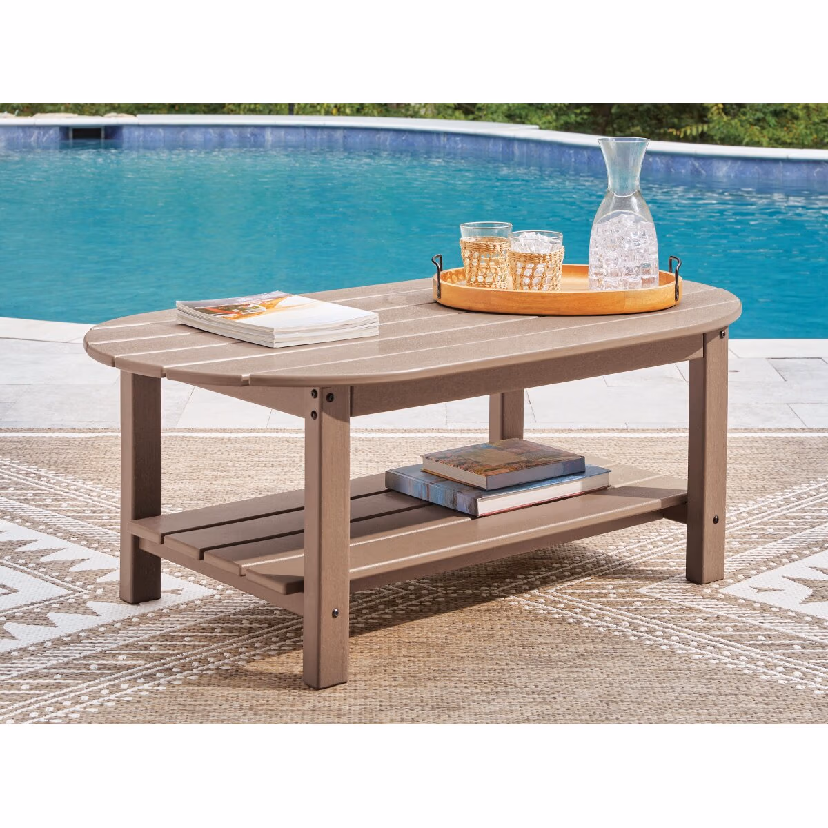 Grover Beach Outdoor Coffee Table - Image 3