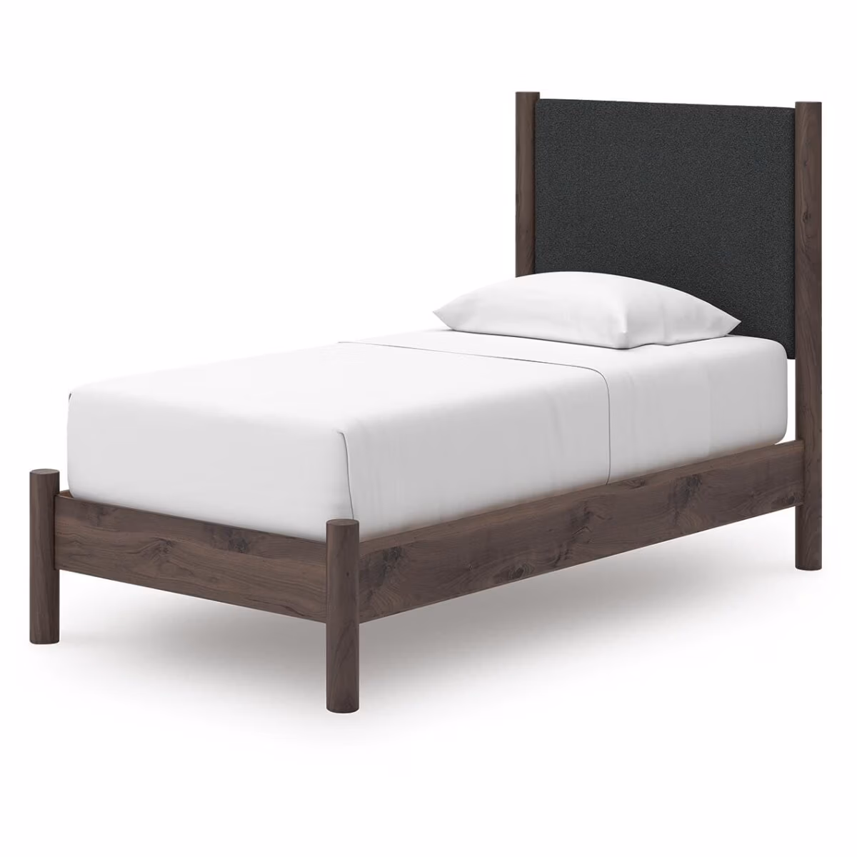 Pamytta Twin Upholstered Panel Platform Bed - Image 5