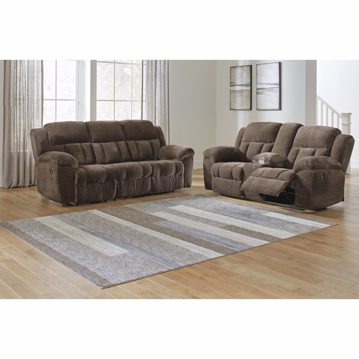 Frohn Reclining Sofa and Loveseat - Image 3