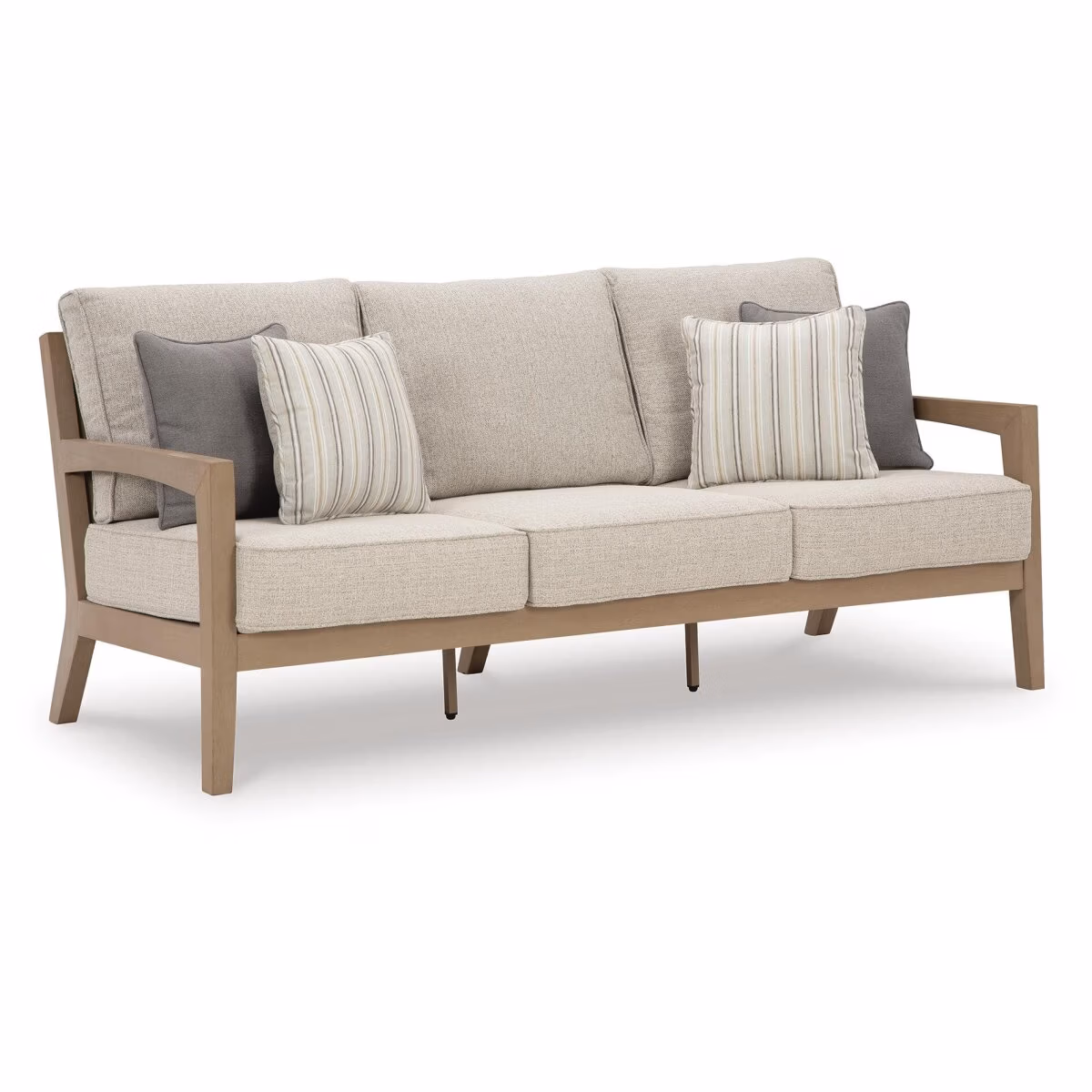 Hallow Creek Outdoor Sofa with Cushion - Image 2