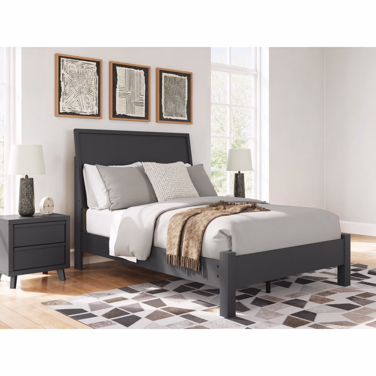 Danziar Full Panel Bed - Image 3