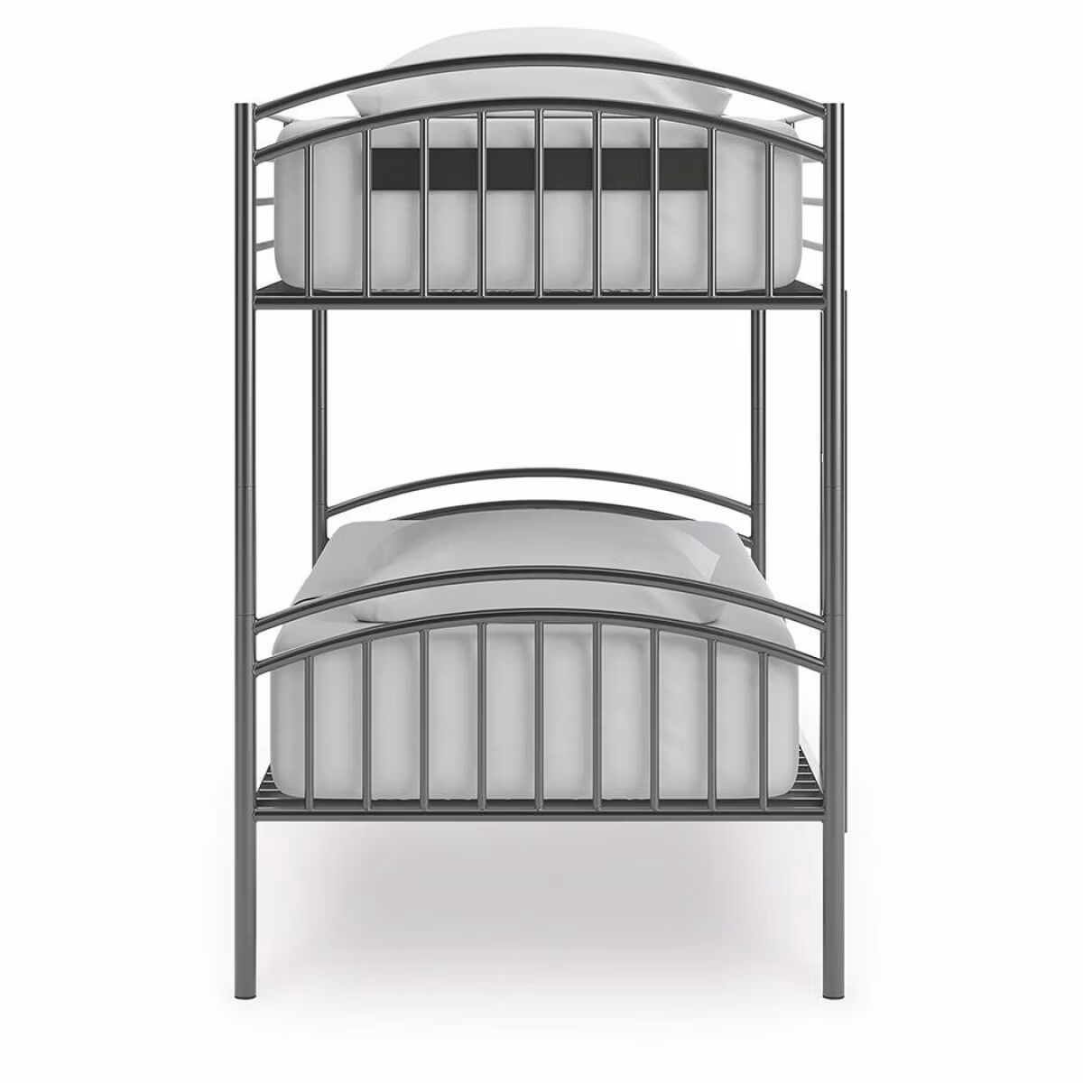 Lanceburg Twin over Twin Bunk Bed and 2 Mattresses - Image 6
