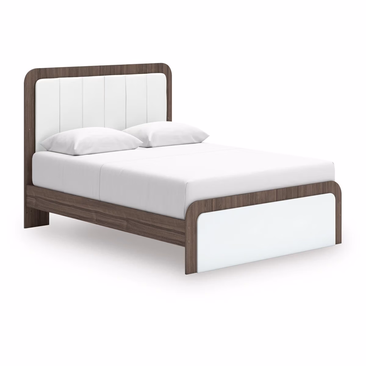 Kendanport Queen Upholstered Bed, Dresser, Mirror and Nightstand - Image 12