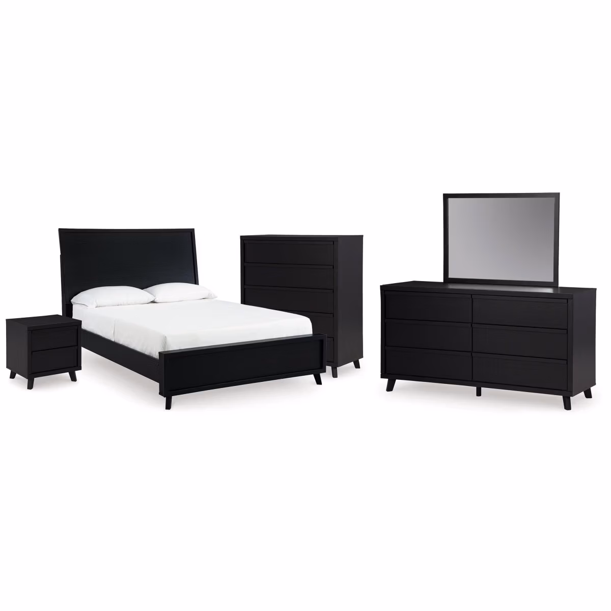 Danziar Queen Bed, Dresser, Mirror, Chest and Nightstand - Image 2