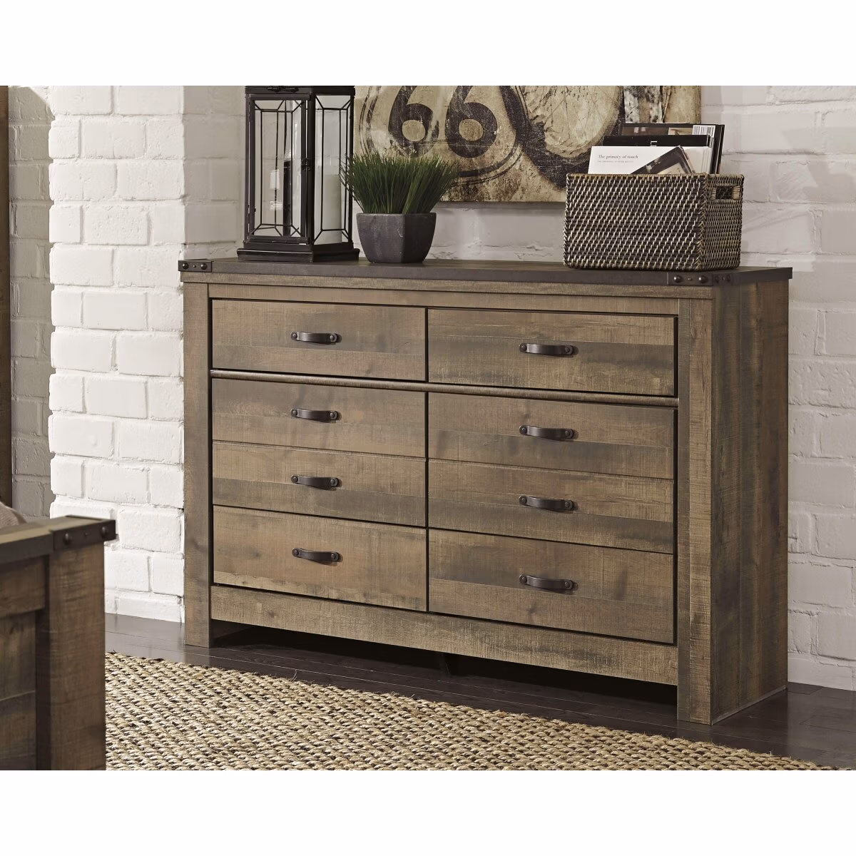Trinell Full Panel Bed, Dresser, Mirror and Nightstand - Image 13