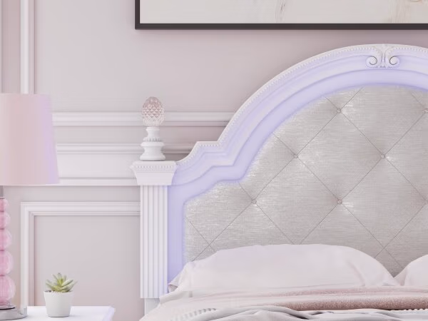 Kozlani Full Upholstered Panel Headboard - Image 6