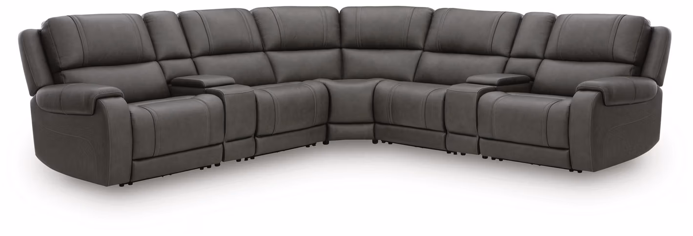 5Z - Pittson 7-Piece Power Reclining Sectional