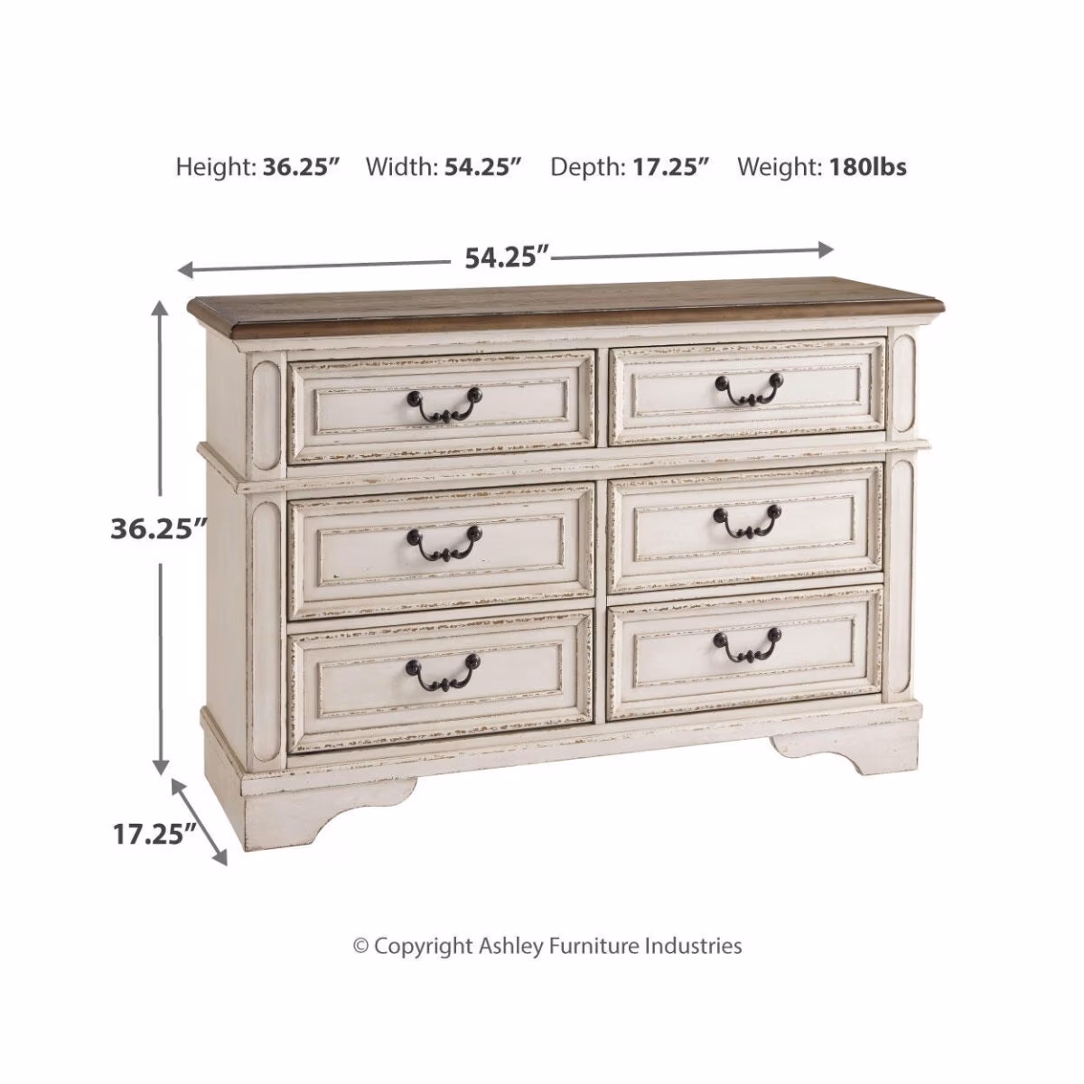 Realyn Full Upholstered Panel Bed with Dresser - Image 8