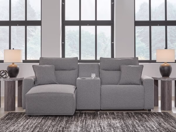 Modmax II 3-Piece Power Reclining Sectional with Chaise and Console - Image 3