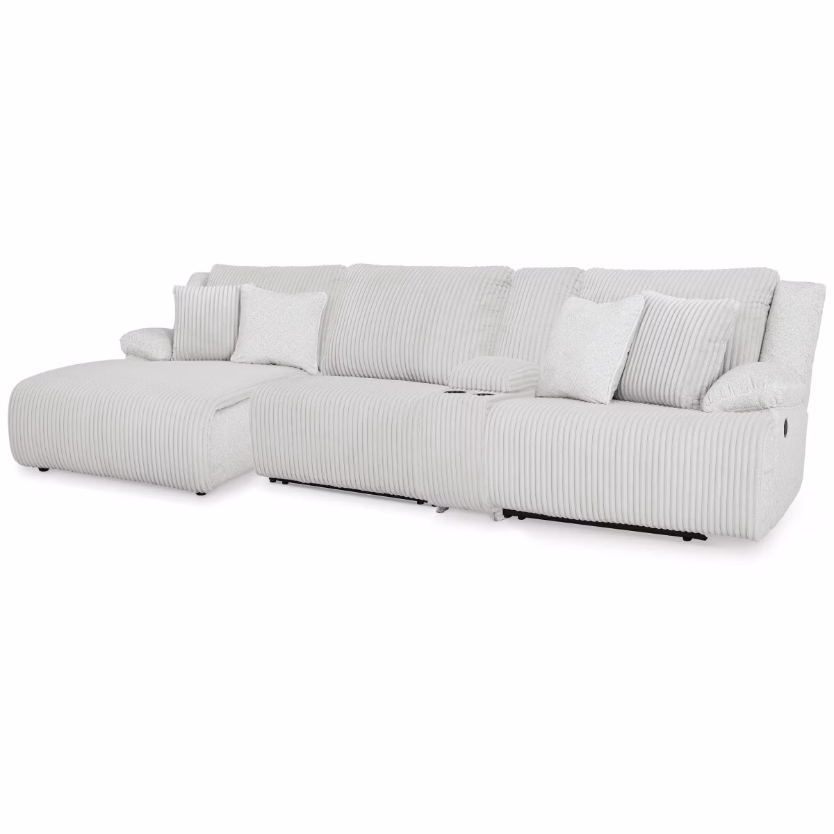 Top Tier 4-Piece Reclining Sectional with Chaise - Image 2