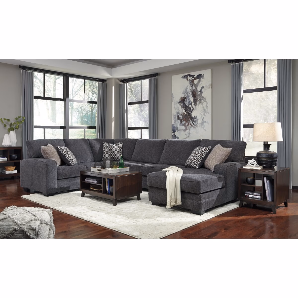 Tracling 3-Piece Sectional with Chaise - Image 4