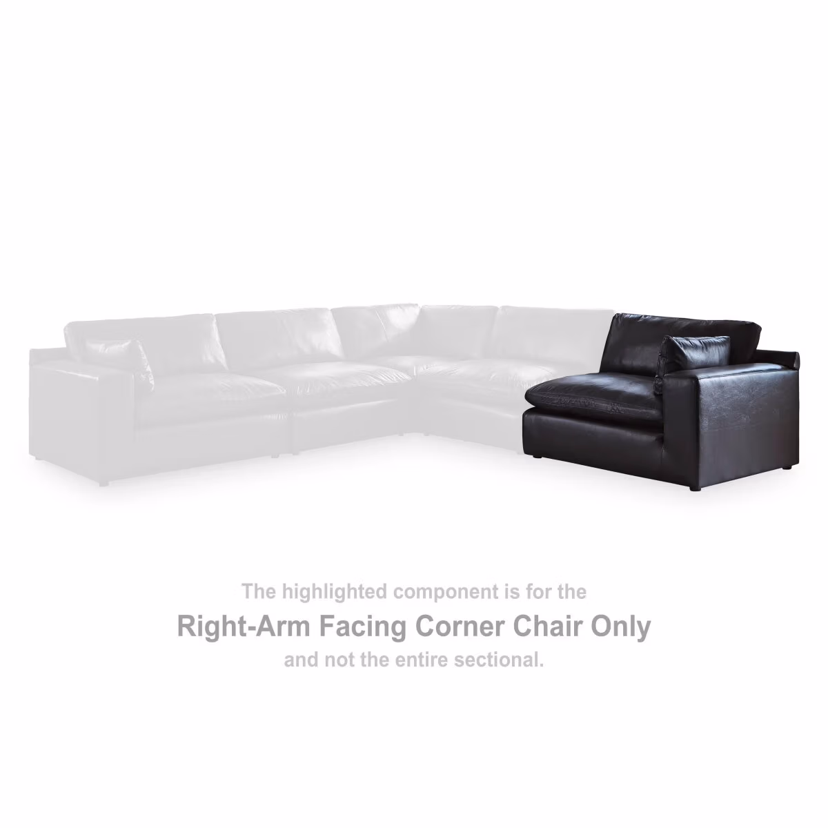 Emilia Right-Arm Facing Corner Chair - Image 3