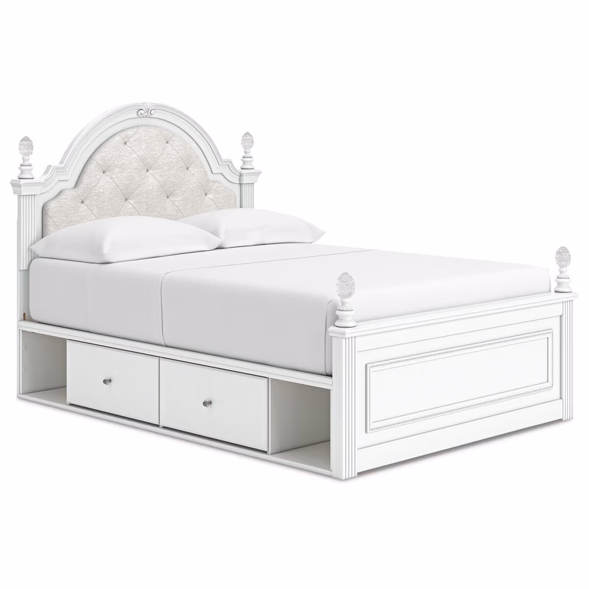 Kozlani Full Upholstered Panel Storage Bed - Image 2