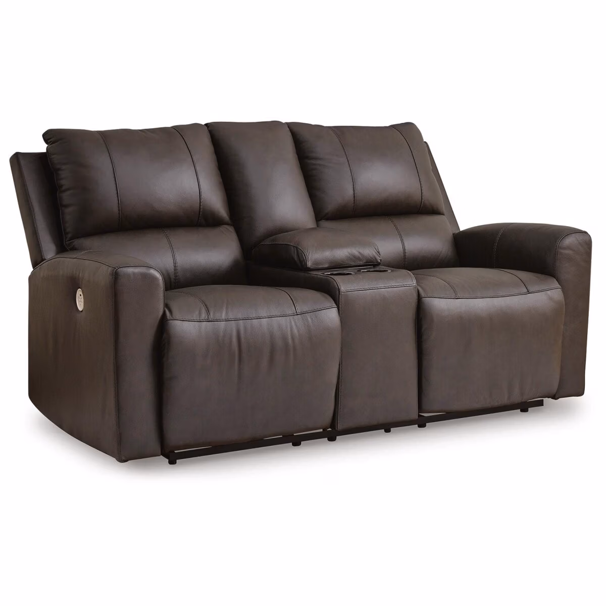 Boxmere Power Reclining Loveseat with Console - Image 2