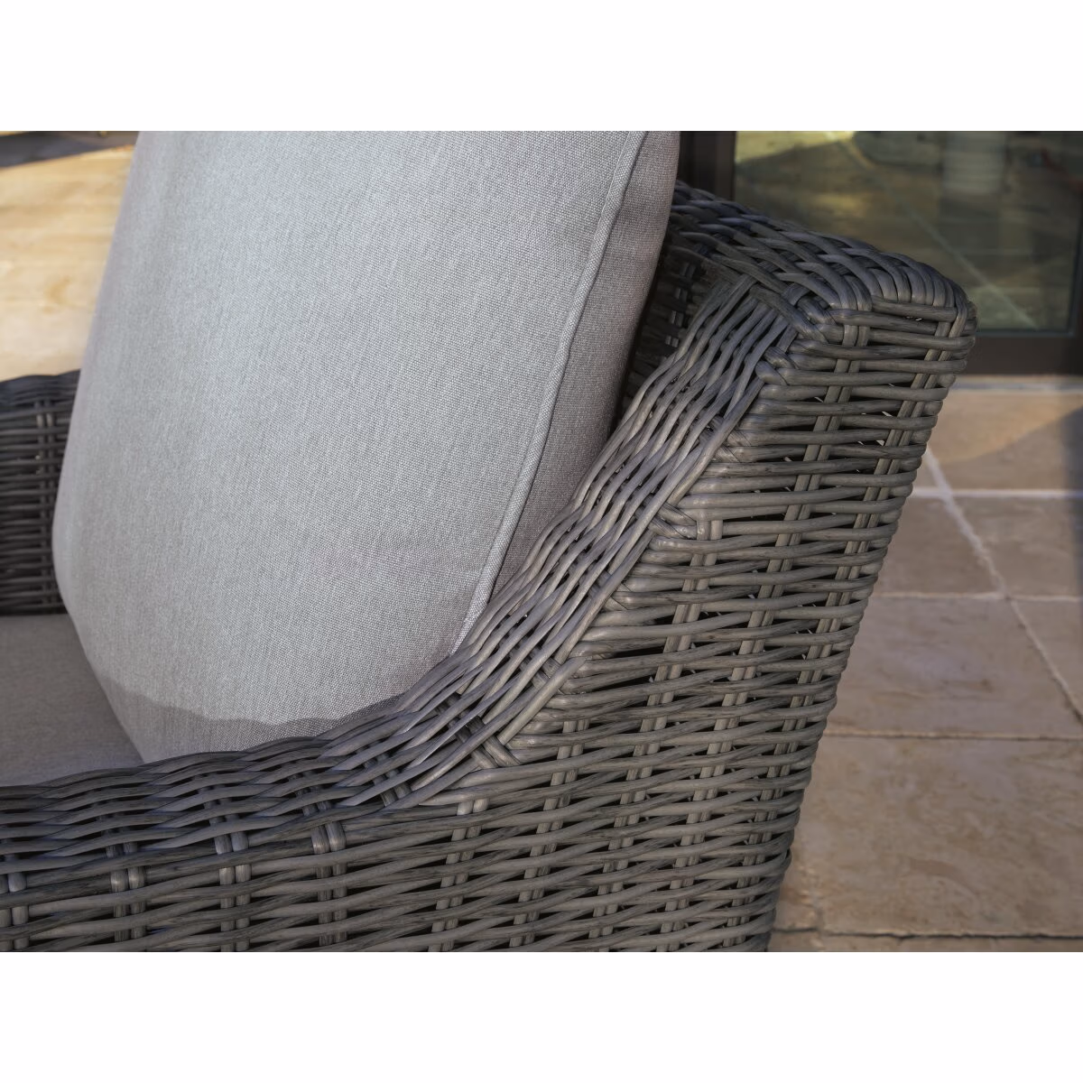 Elite Park Outdoor Swivel Lounge with Cushion - Image 9