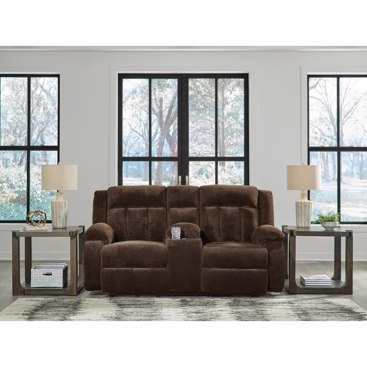 Observation Power Reclining Loveseat with Console - Image 3