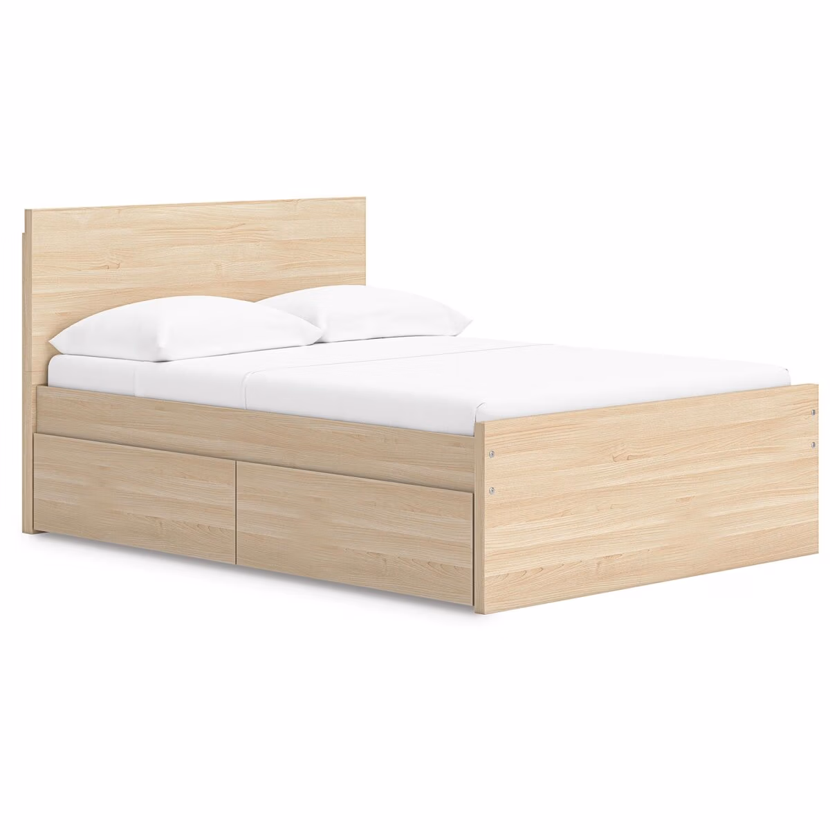 Onita Full Panel Platform Bed with 1 Side Storage - Image 2