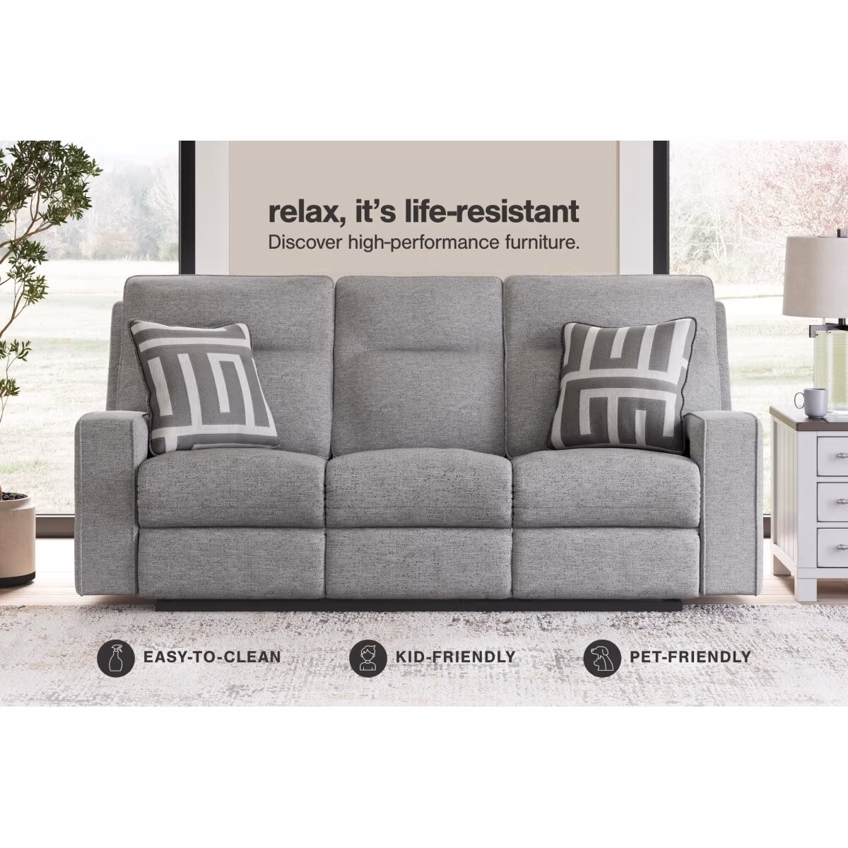 Biscoe Power Reclining Sofa and Loveseat - Image 3