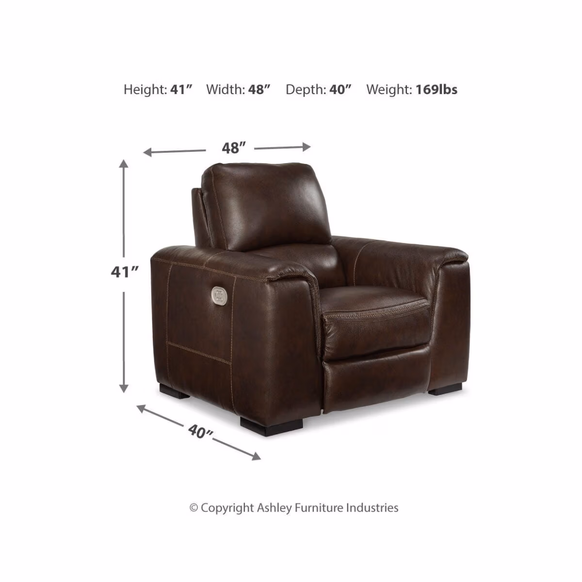 Alessandro Power Recliner - Image 12