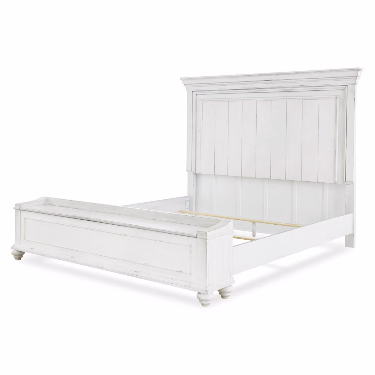 Kanwyn California King Panel Bed with Storage Bench - Image 6