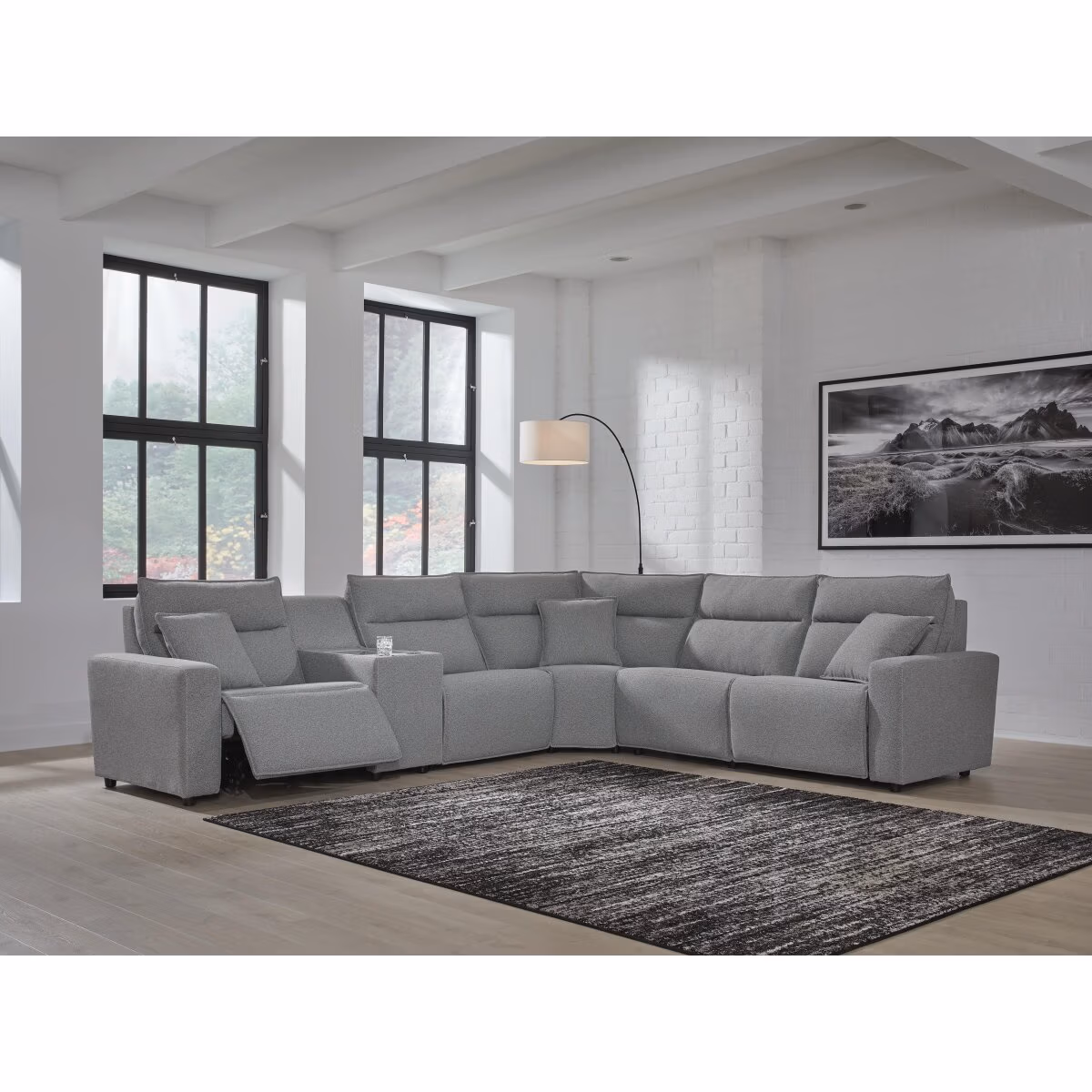 Modmax II 6-Piece Reclining Sectional with Console - Image 3
