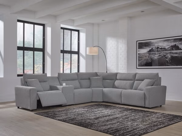 Modmax II 6-Piece Reclining Sectional with Console - Image 3