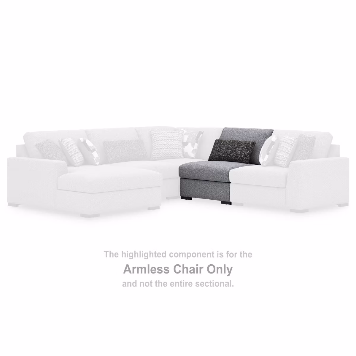 Bealton Armless Chair - Image 3