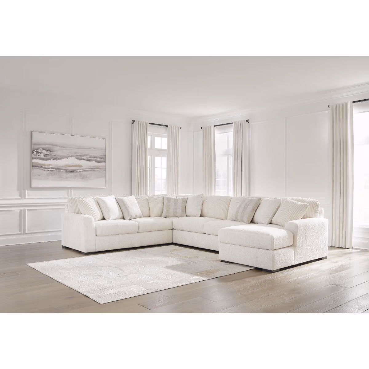 Chessington 4-Piece Sectional with Chaise - Image 3