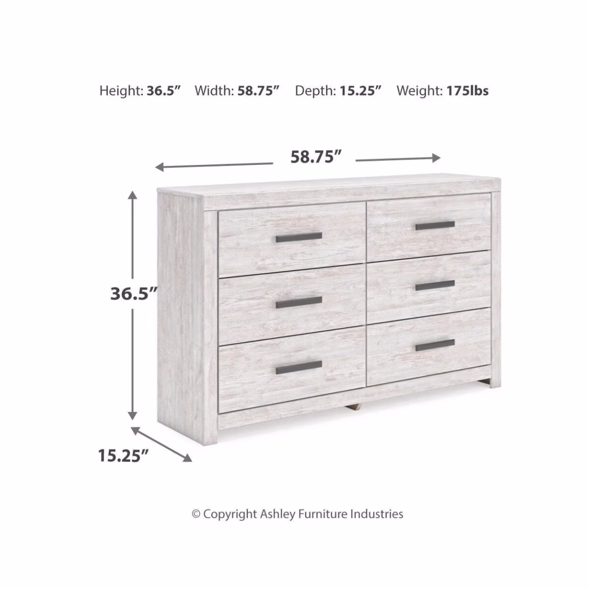 Cayboni Twin Panel Bed, Dresser and Chest - Image 11