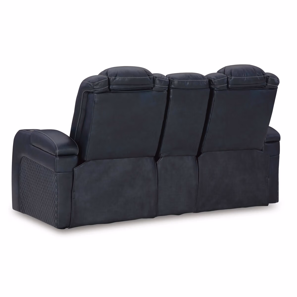 Fyne-Dyme Power Reclining Loveseat with Console - Image 8