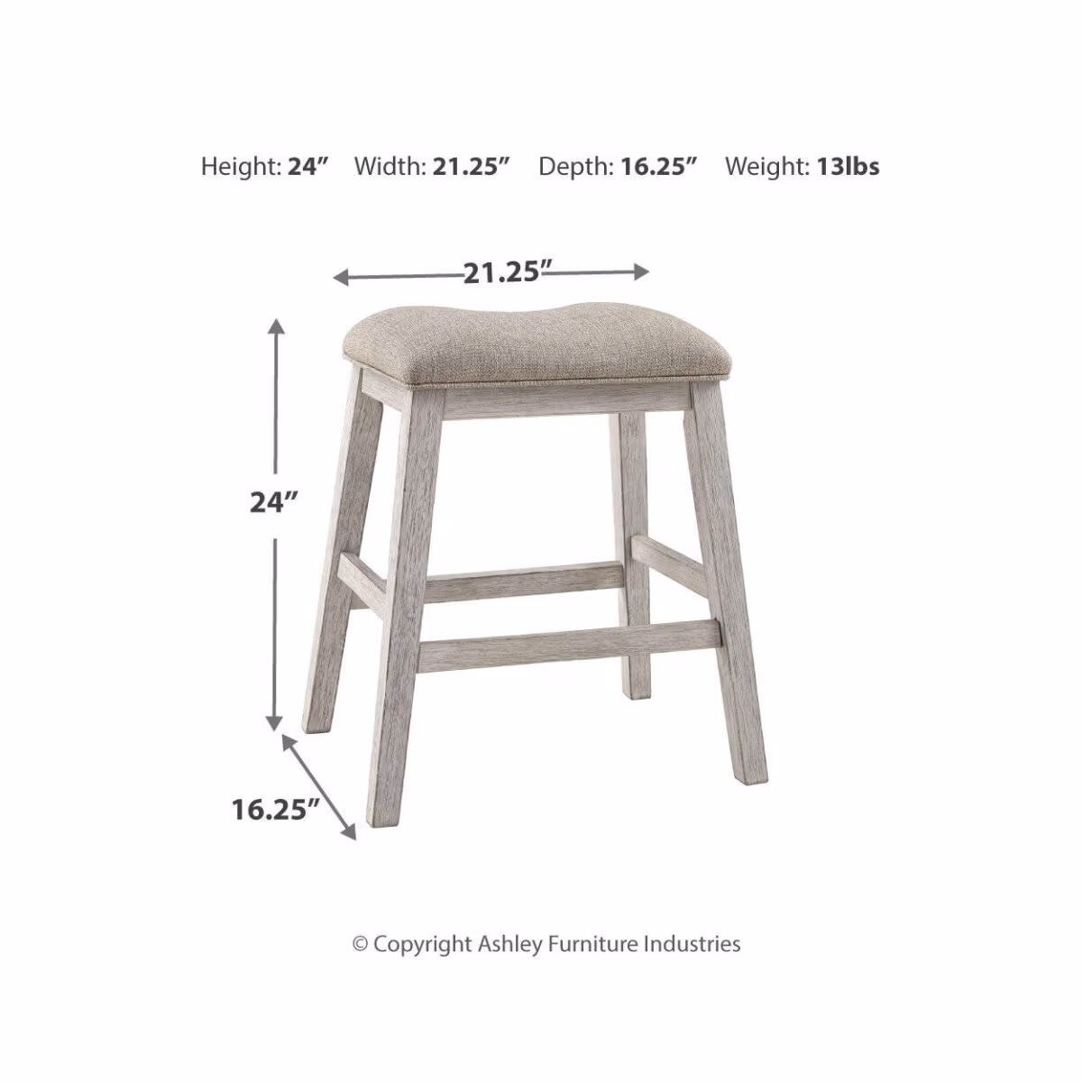 Skempton Counter Height Bar Stool - Image 6