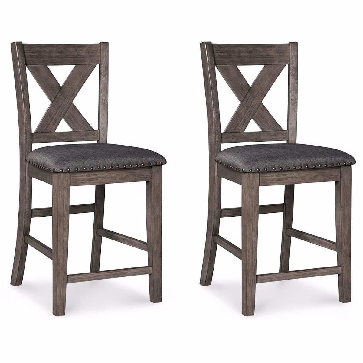 Caitbrook Counter Height Upholstered Bar Stool - Image 2